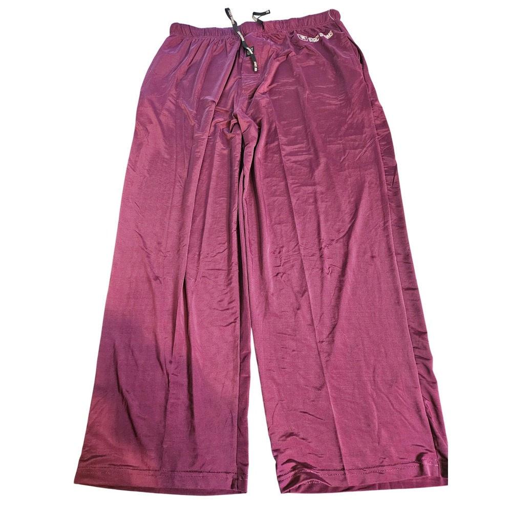 Stacy Adams Lounge Pants Mens XL Purple Wicking Sleep Pajama Bottoms SA6000